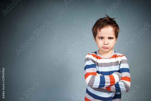 Angry boy