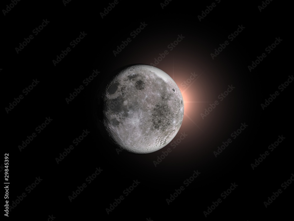 Total eclipse of the moon Total eclipse of the moon