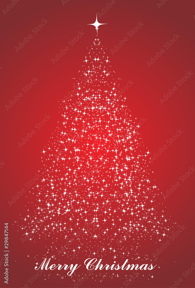 Abstract christmas tree Abstract christmas tree