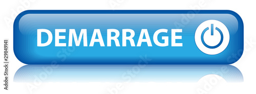 Bouton Web "DEMARRAGE" (démarrer start cliquer ici démarrer go)