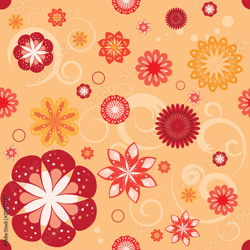 Floral seamless pattern