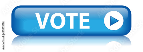 “VOTE” Web Button (share internet social network recommend like)