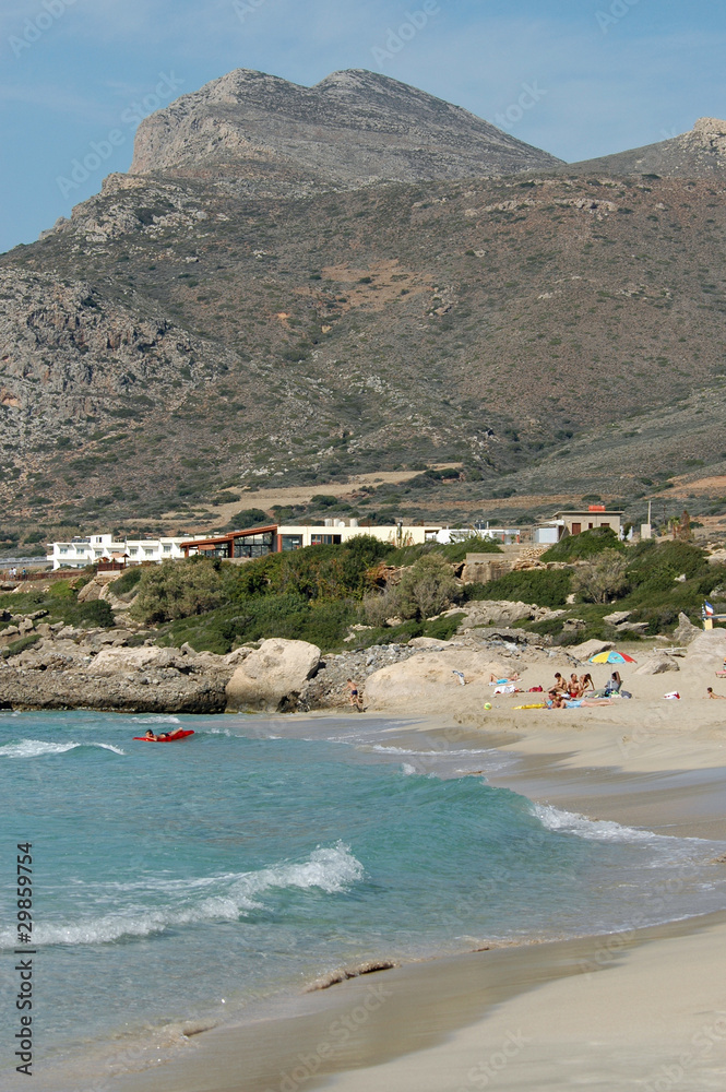 Fototapeta premium Falassarna-Strand auf Kreta