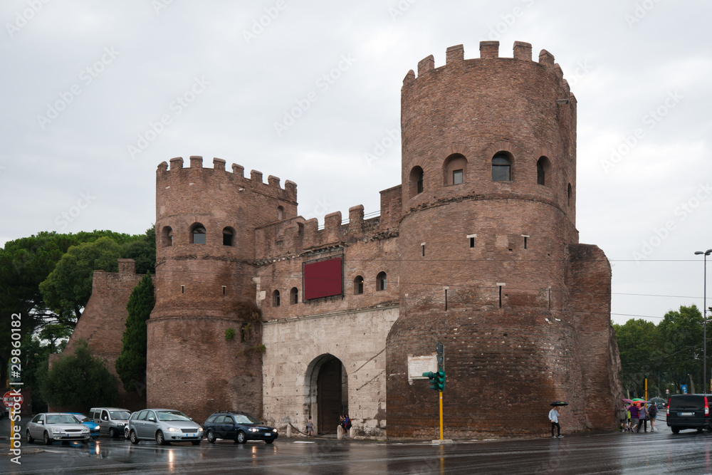 Obraz premium Porta San Paolo