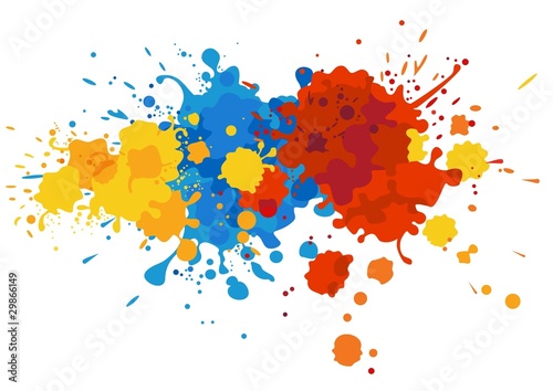 Paint stains