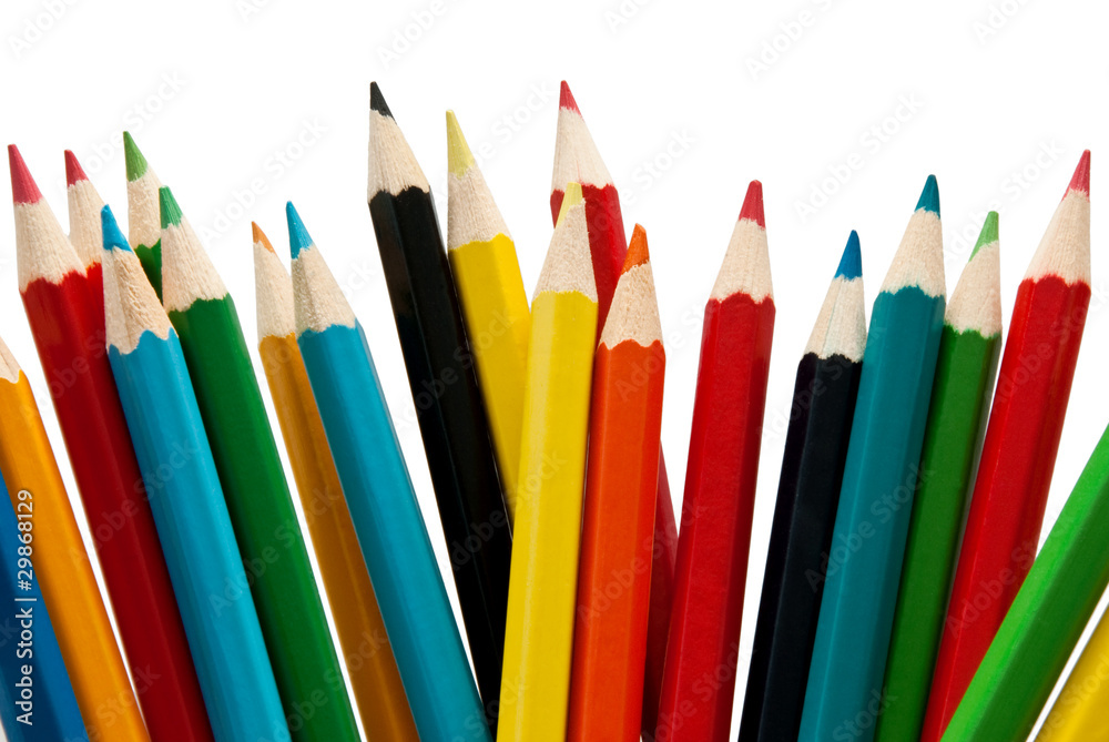Fototapeta premium color pencils