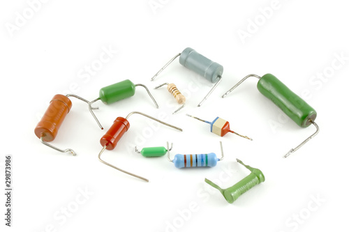 Electronic components - resistors