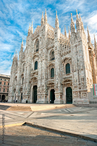 Murais de parede Duomo in Milan
