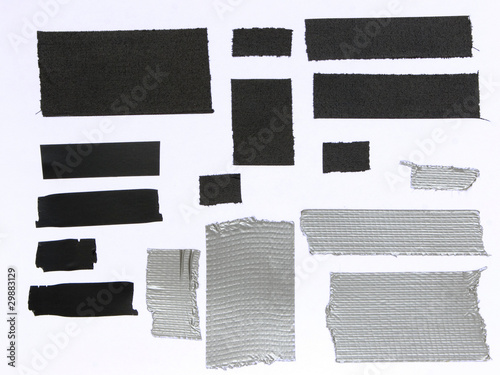 Gaffer and duct tape texture