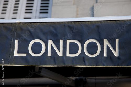 Close up of London Sign © kevers