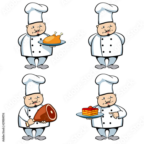 Cook and food