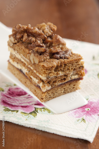 Walnut cake