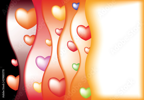 valentine's vector card