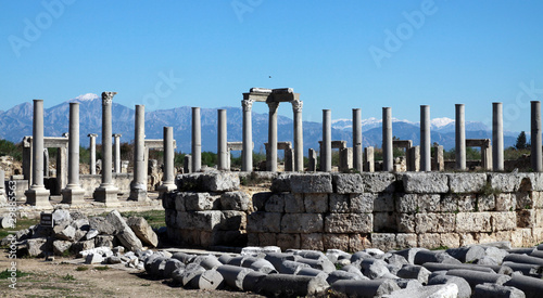 Perga Ancient Greek City, Antalya. photo