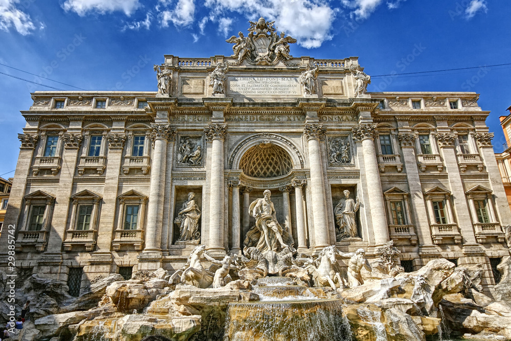 Trevi Fountain in Rome