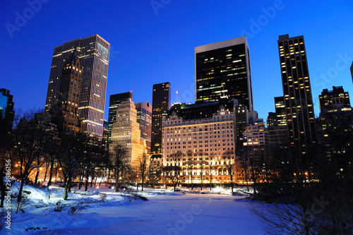 Canvas Print New York City Manhattan Central Park panorama