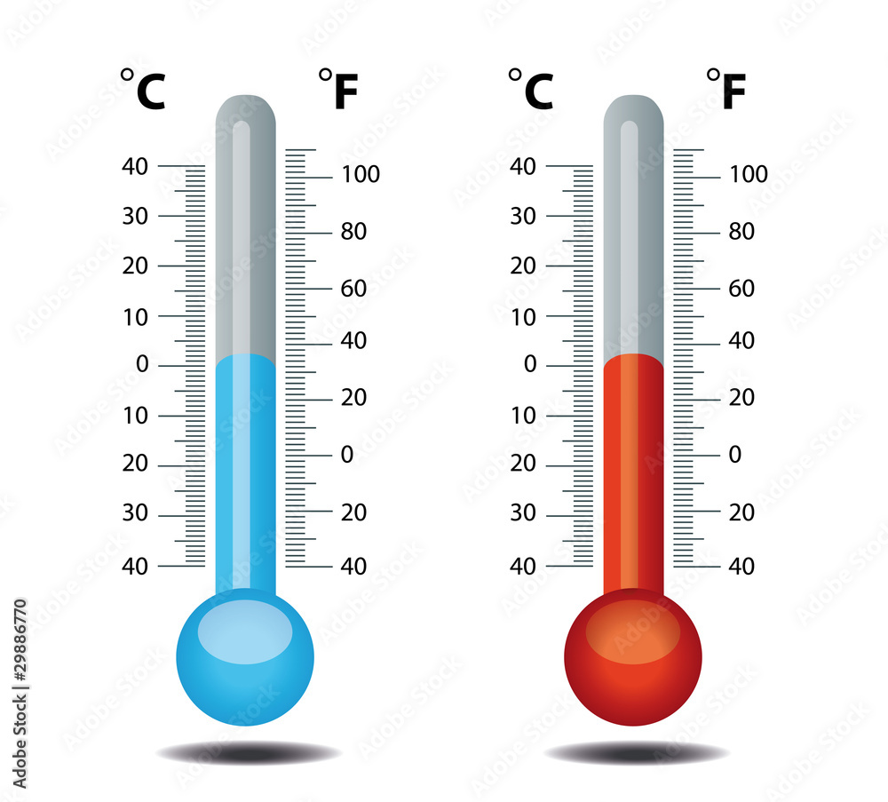 thermometer Red Blue thermometer Red Blue