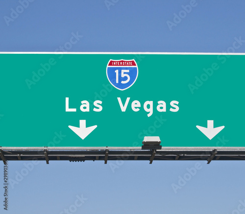 Las Vegas Freeway Sign