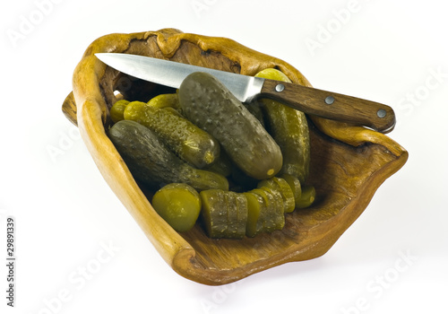 Pickled cucumbers