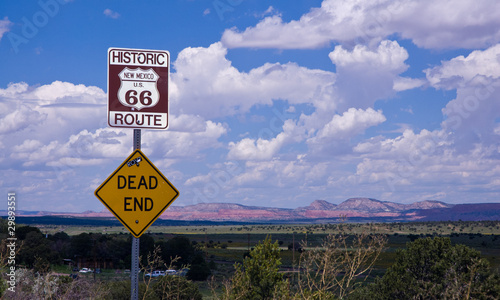 Route 66 - dead end