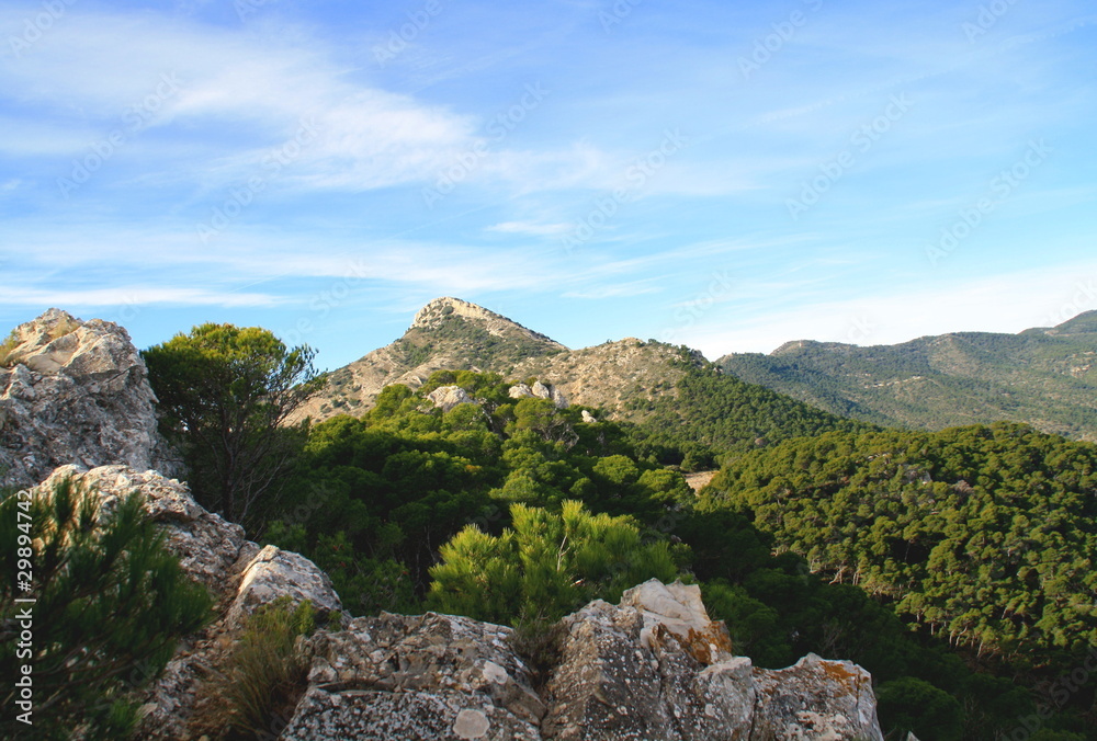Maigmó y montañas de Alicante
