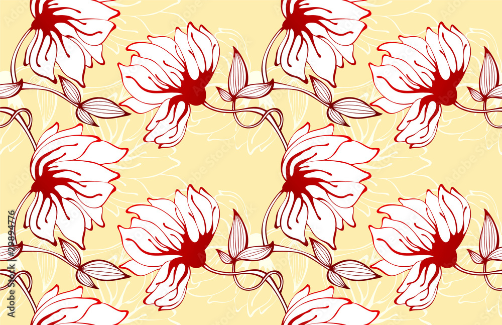 Seamless floral pattern Seamless floral pattern
