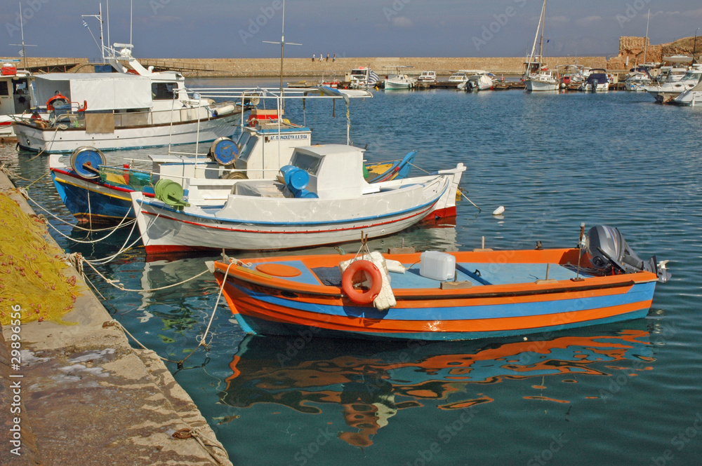 Fischerhafen Chania, Kreta Fischerhafen Chania, Kreta