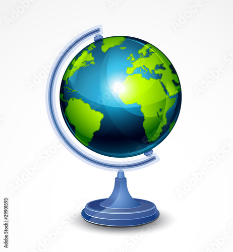 Globe illustration