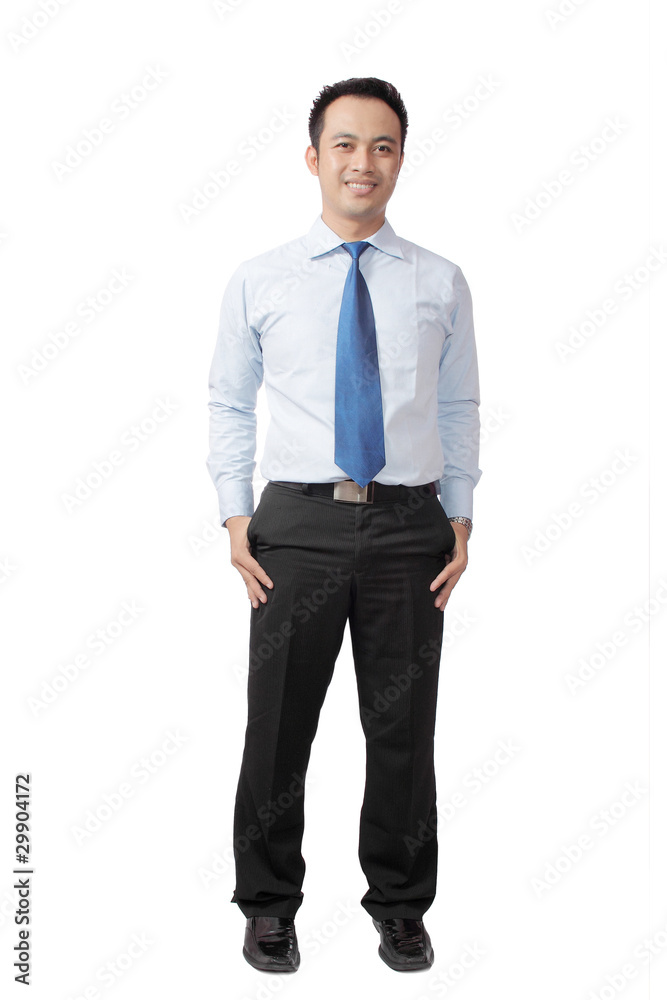 business man standing. studio shoot business man standing. studio shoot