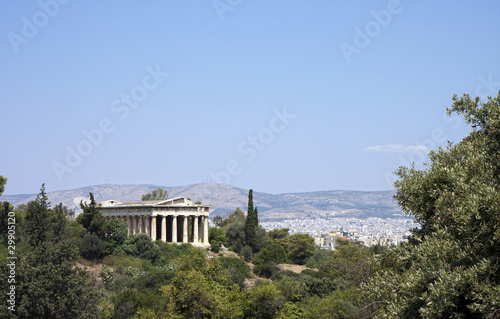 Temple of Hephaestus. Athens  Grece.