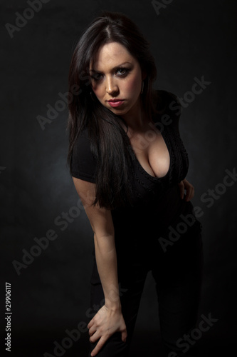 Attractive thirties hispanic woman