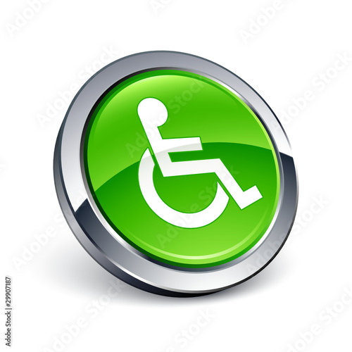 icône bouton internet handicap
