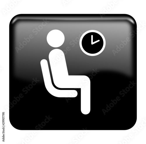 Button user black