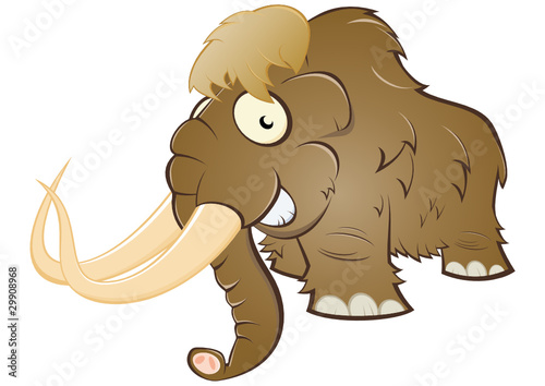 mammut cartoon lustig