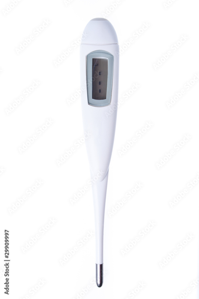 digital thermometer Isolated on white background