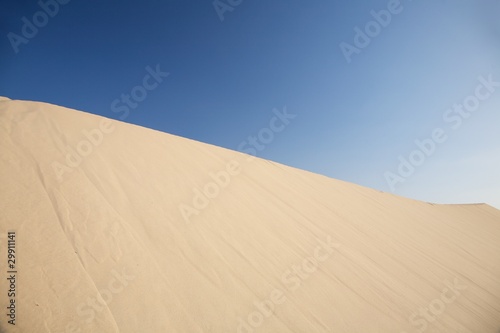 great sand dune at Cadiz