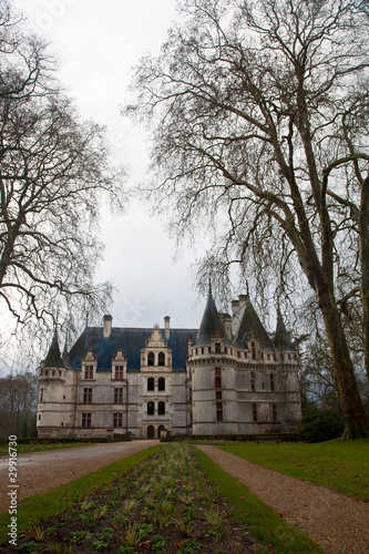 Schilderij op canvas Azay-Le-Rideau