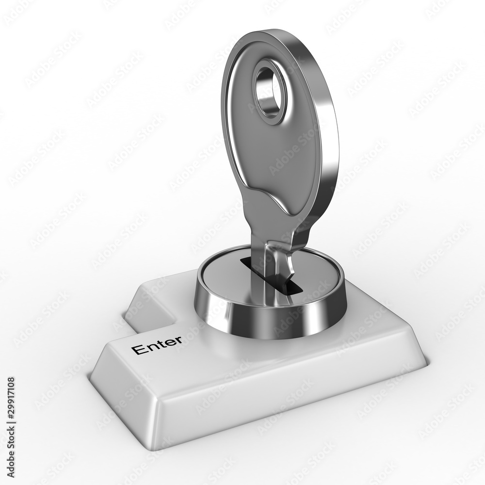 Data input blocking. Isolated 3D image on white Data input blocking. Isolated 3D image on white