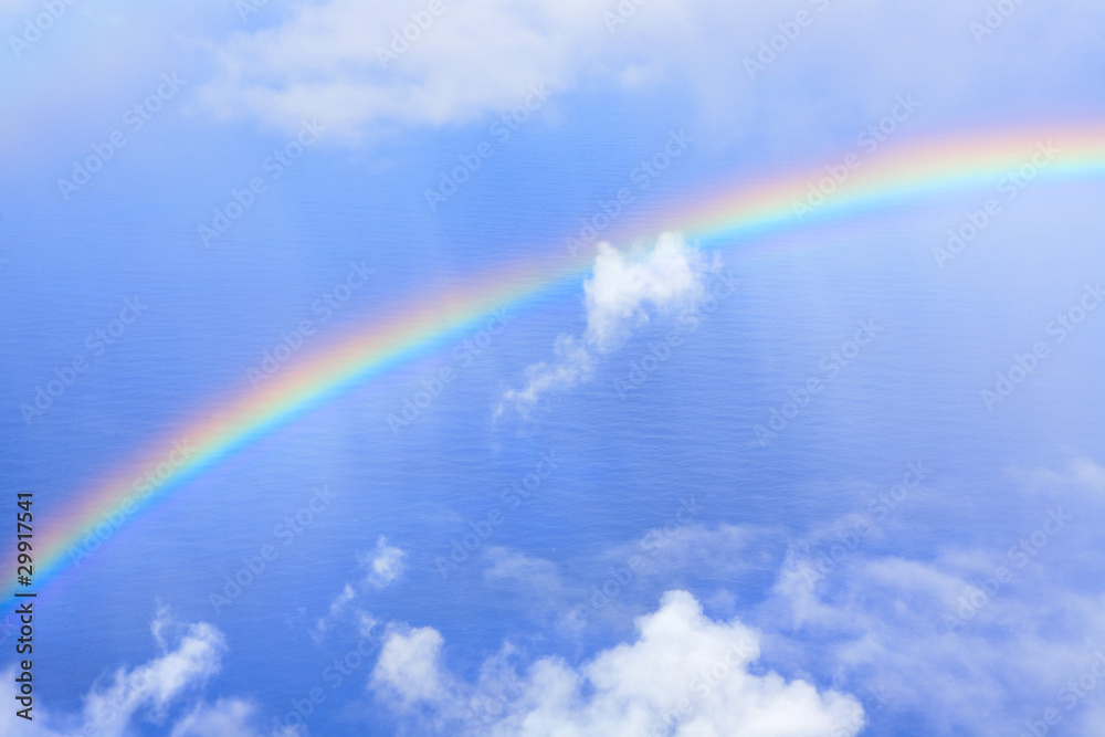 rainbow in sky rainbow in sky