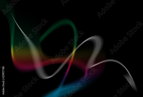 Blended Lines Abstract Background