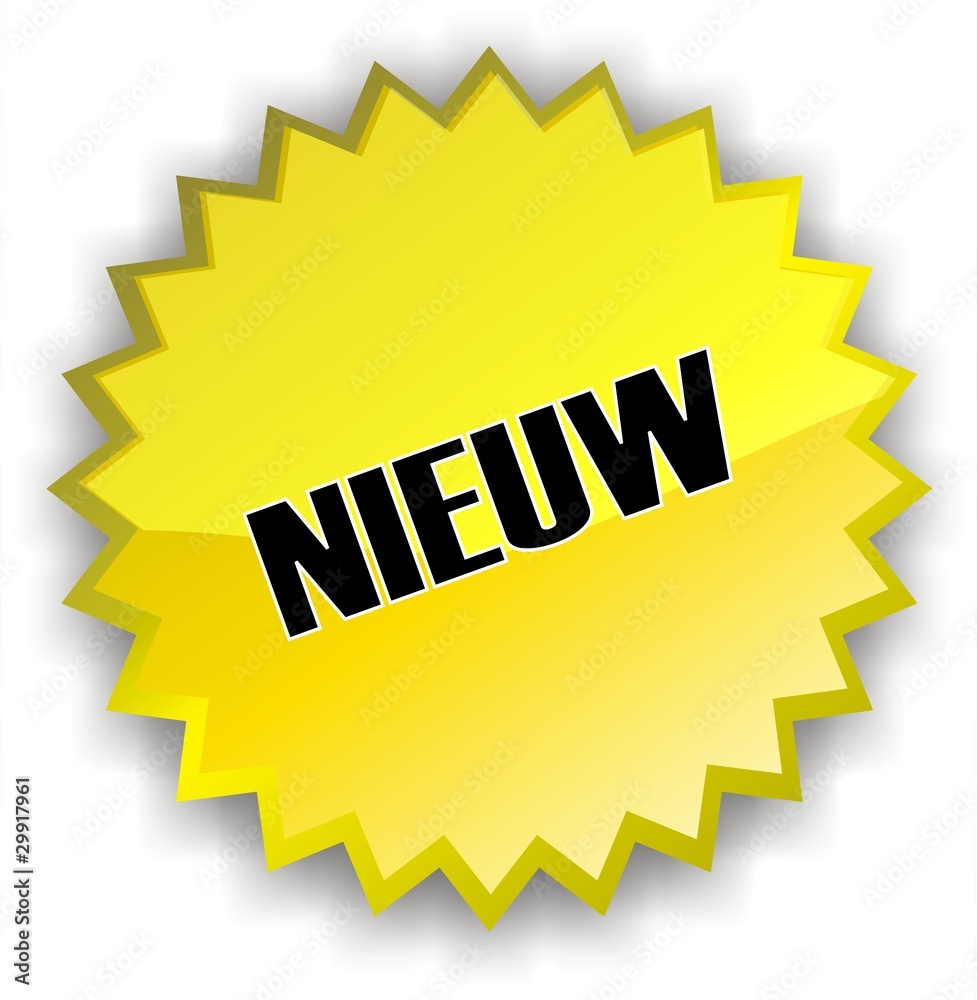 étiquette nieuw