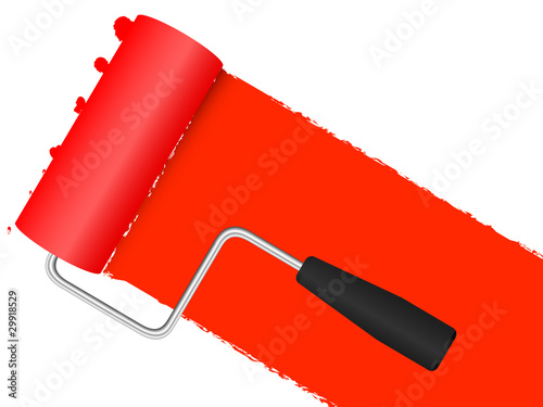 Paint roller background