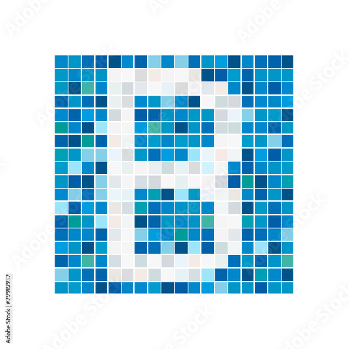 Logo letter B, spa # Vector