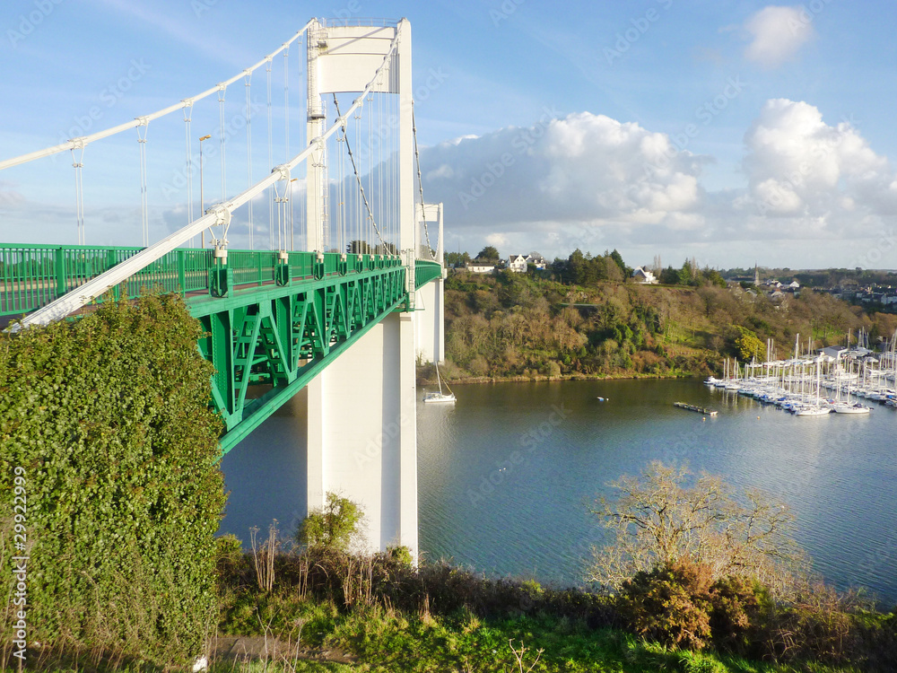Fotografie pont et port la roche