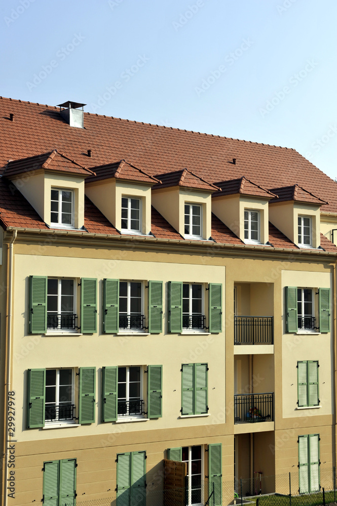 Fototapeta premium nowy budynek