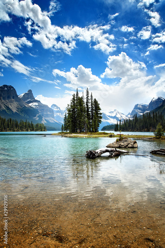 Quadro em tela Spirit Island, Maligne Lake / Kanada