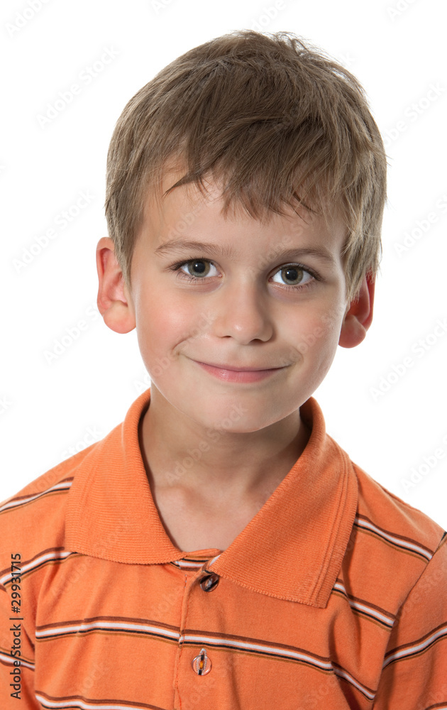 Cute boy smilling Cute boy smilling