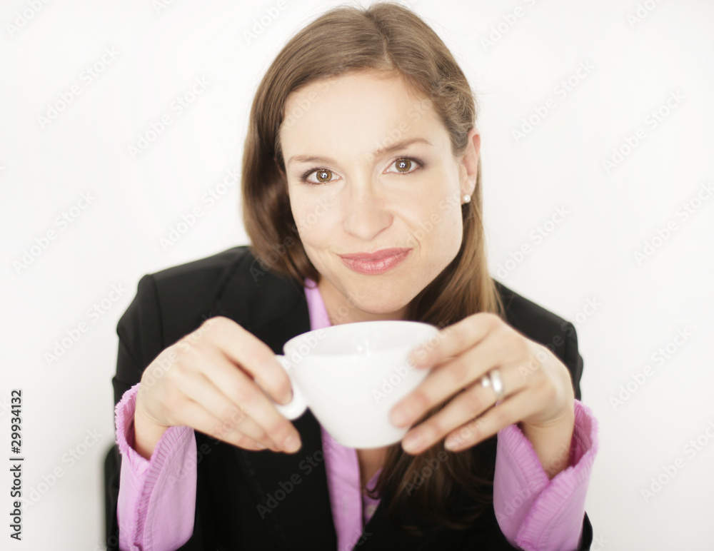 Sekretärin macht Pause Sekretärin macht Pause