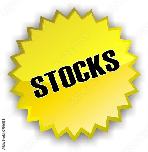 étiquette stocks