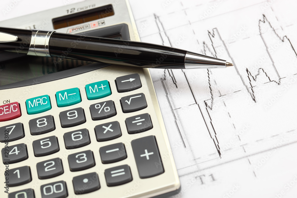 financial charts and graphs on the table financial charts and graphs on the table